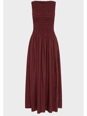 Faithful the Brand Burgundy Maxi Dress - S